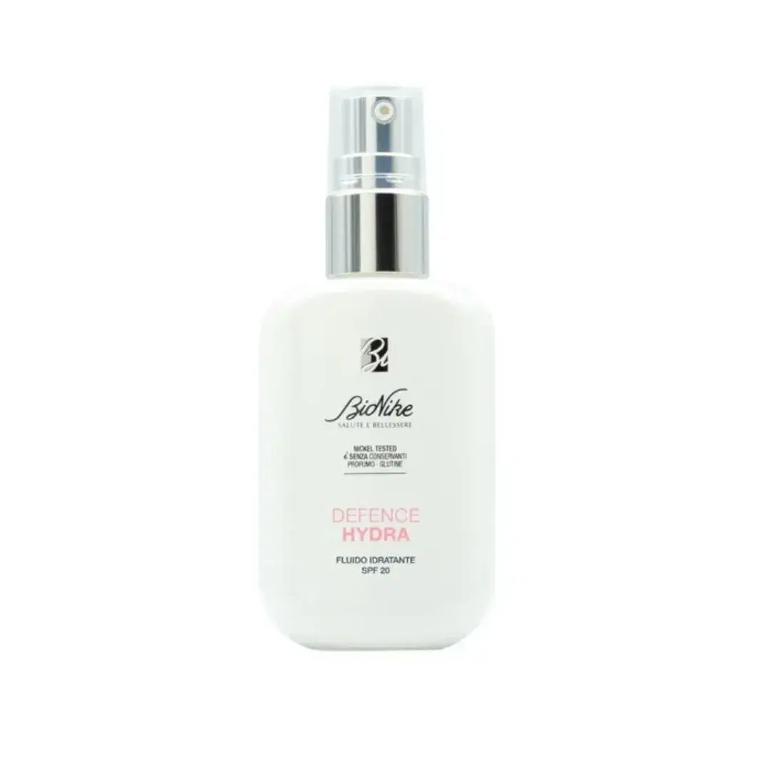 Bionike Defence Hydra SPF20 Fluido Viso Idratante per Pelle Sensibile 50 ml