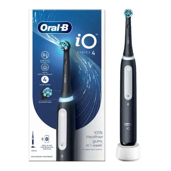 Oral-B iO 4 Spazzolino Elettrico Ricaricabile Nero