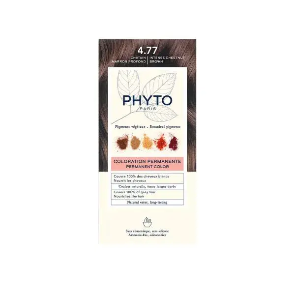 Phyto Phytocolor 4.77 Castano Marrone Intenso Colorazione Permanente Per Capelli