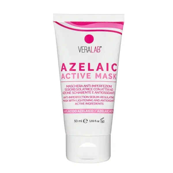 Veralab Azelaic Active Mask Maschera Viso Anti-imperfezioni Seboregolatrice