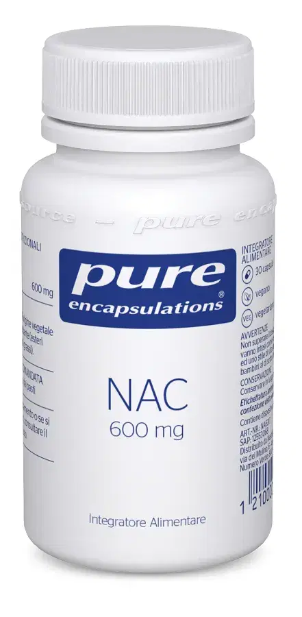 Pure encapsulations NAC 600mg 30 capsule