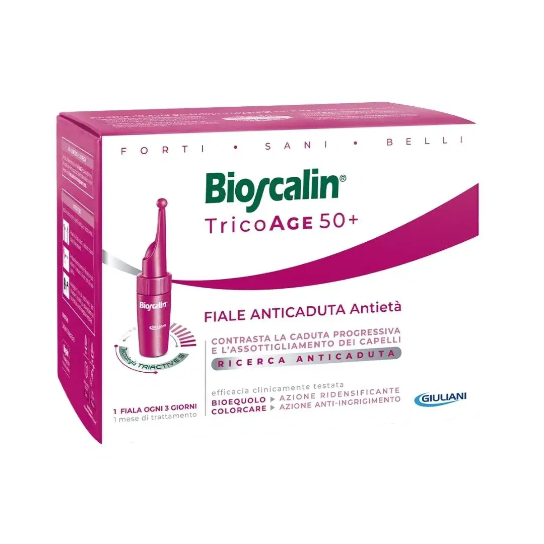 Bioscalin Tricoage 50+ Integratore Anticaduta Donna 8 Fiale