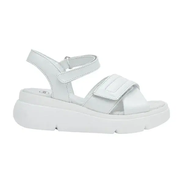 Dr.scholl's Sandali Bali Cross Bianco Donna in Pelle n.37
