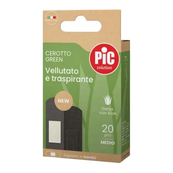 Pic Cerotto Green Bambù Aloe Medio 20 pezzi