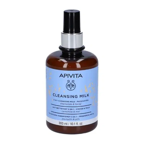 Apivita Latte Detergente Emulsione 3 in 1 per Viso e Occhi Limited Edition 300ml