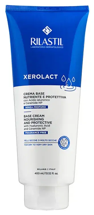 Rilastil Xerolact Crema Base Nutriente e Protettiva Pelli Secche O Molto Secche