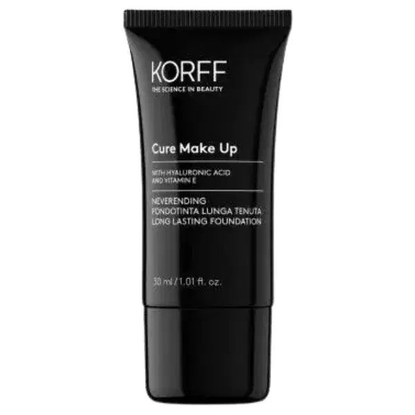 Korff Cure Make Up Fondotinta Neverendig Ultra Matt SPF 30 Colore 02 30ml