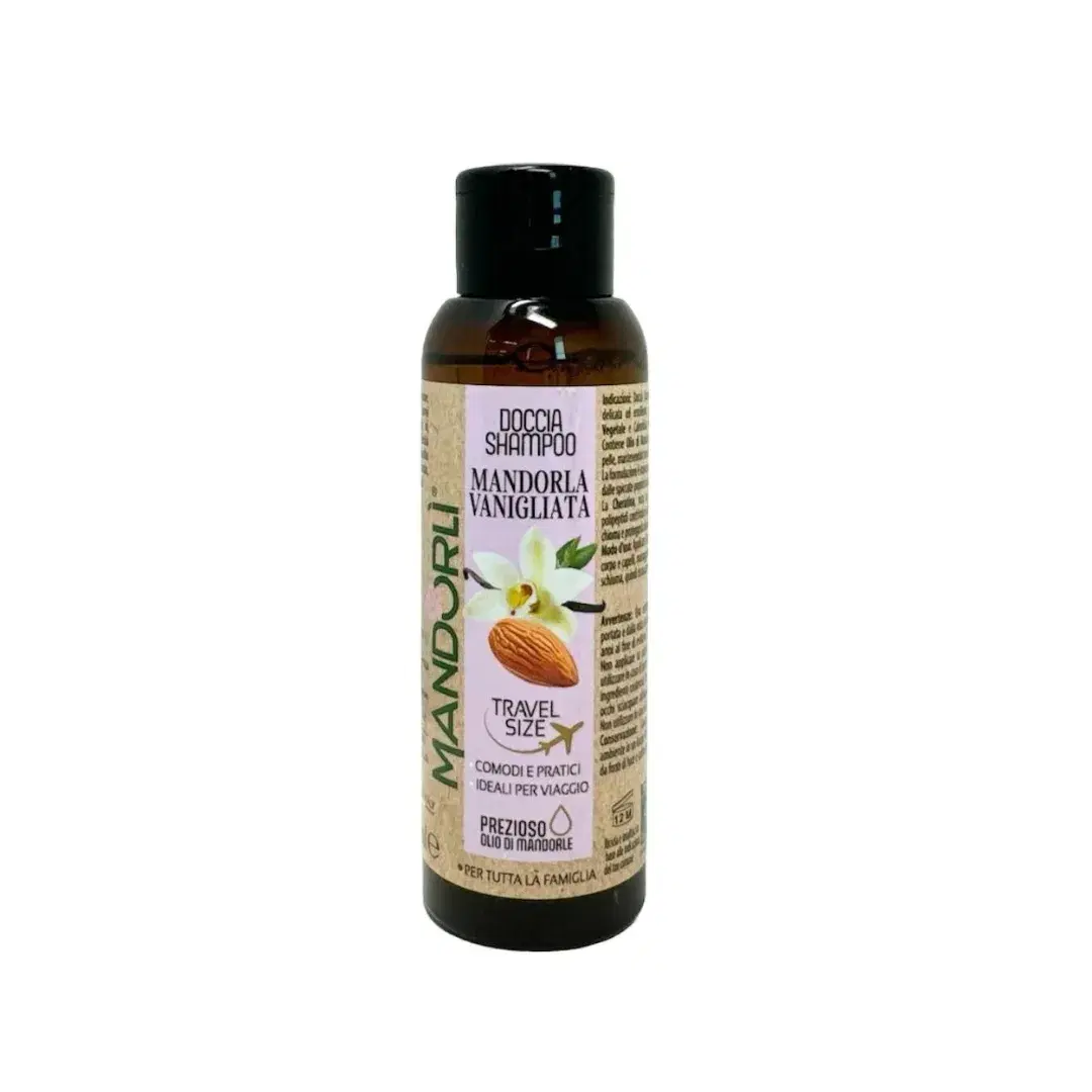 Mandorlì - Mandorla Vanigliata Doccia Shampoo in Formato Viaggio 100ml