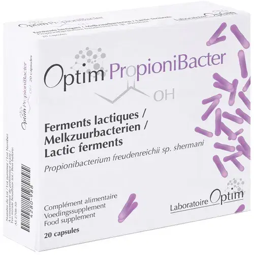 Optim Propionibacter Integratore Probiotico per la Flora Intestinale 20 Capsule